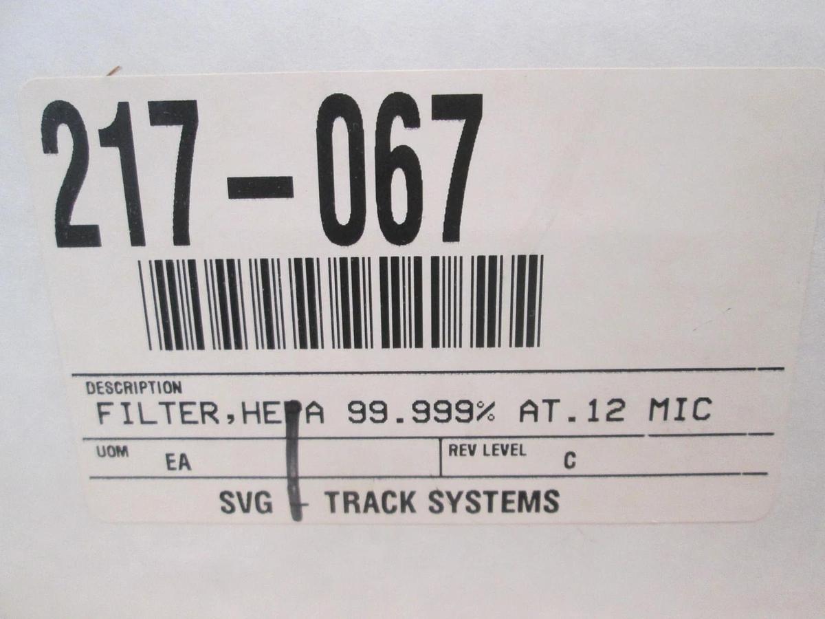 Hepa, Hepa-Pleat, C(10)12EIIUE21/2S, Filter 99.999% At .12 MIC, New