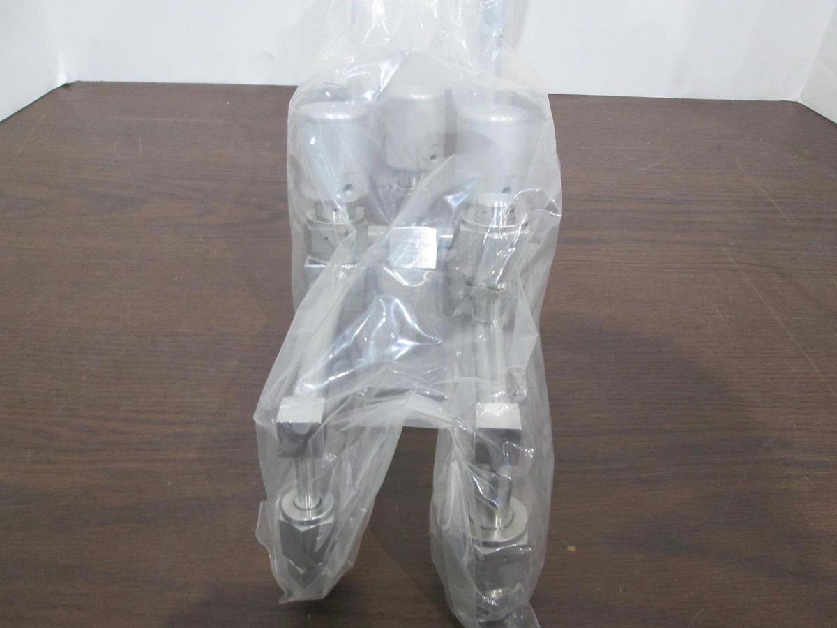 NUPRO, 6LV-BN8BW8-P-C 3-Station Pneumatic Valve Assy NC/NC/NC, NEW