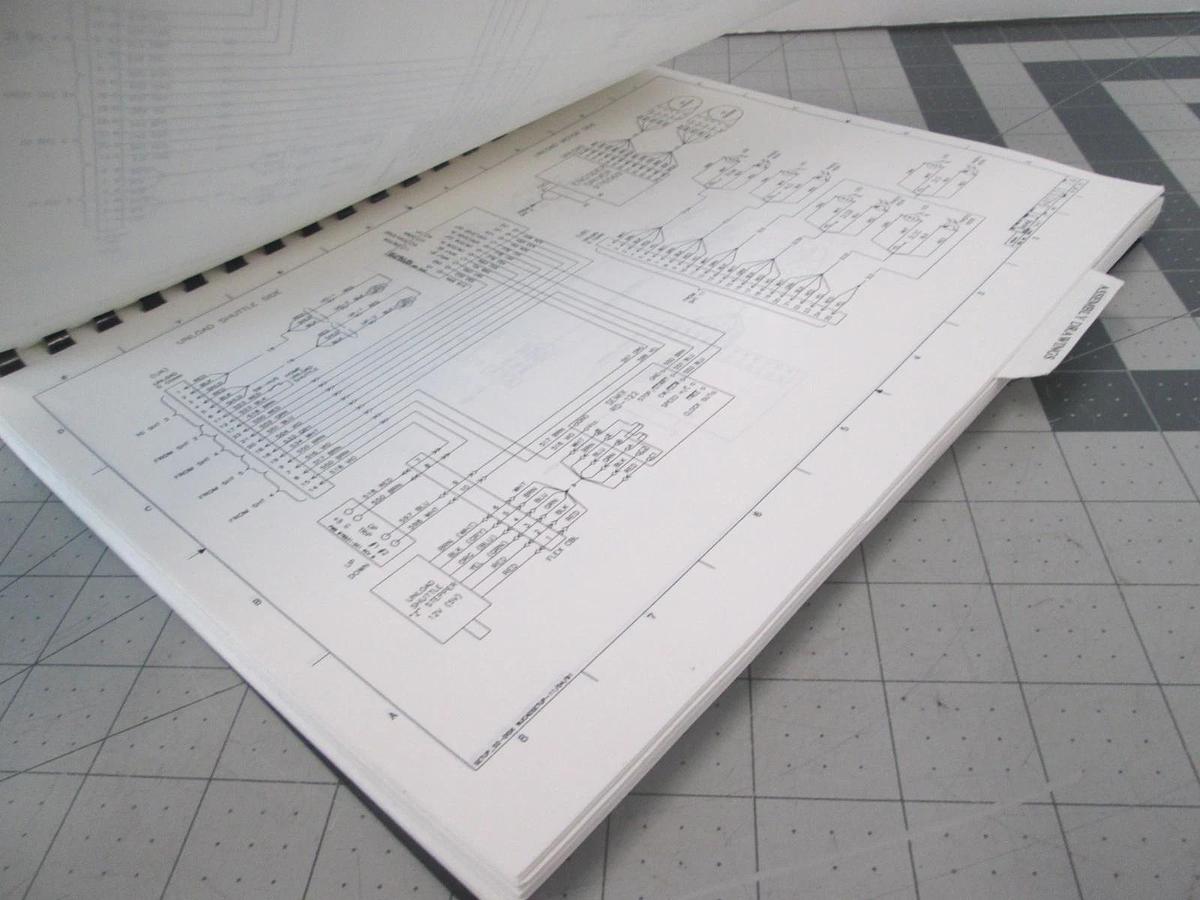 Used Watkins Johnson, Handler Drawings and Schematics, WJ-996-11.3, Used