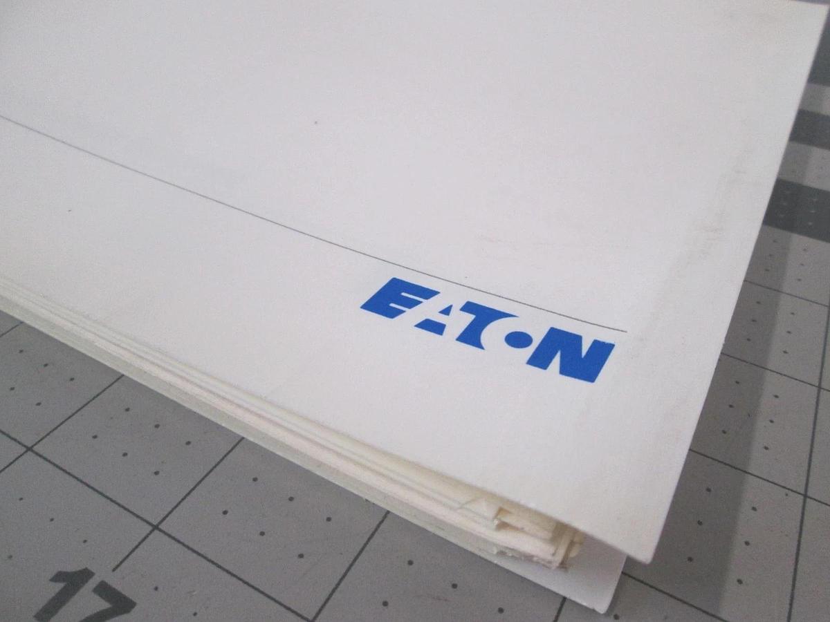 Used Eaton, NVGSD-200, Book 10, Schematics and Assembly Drawings, Used