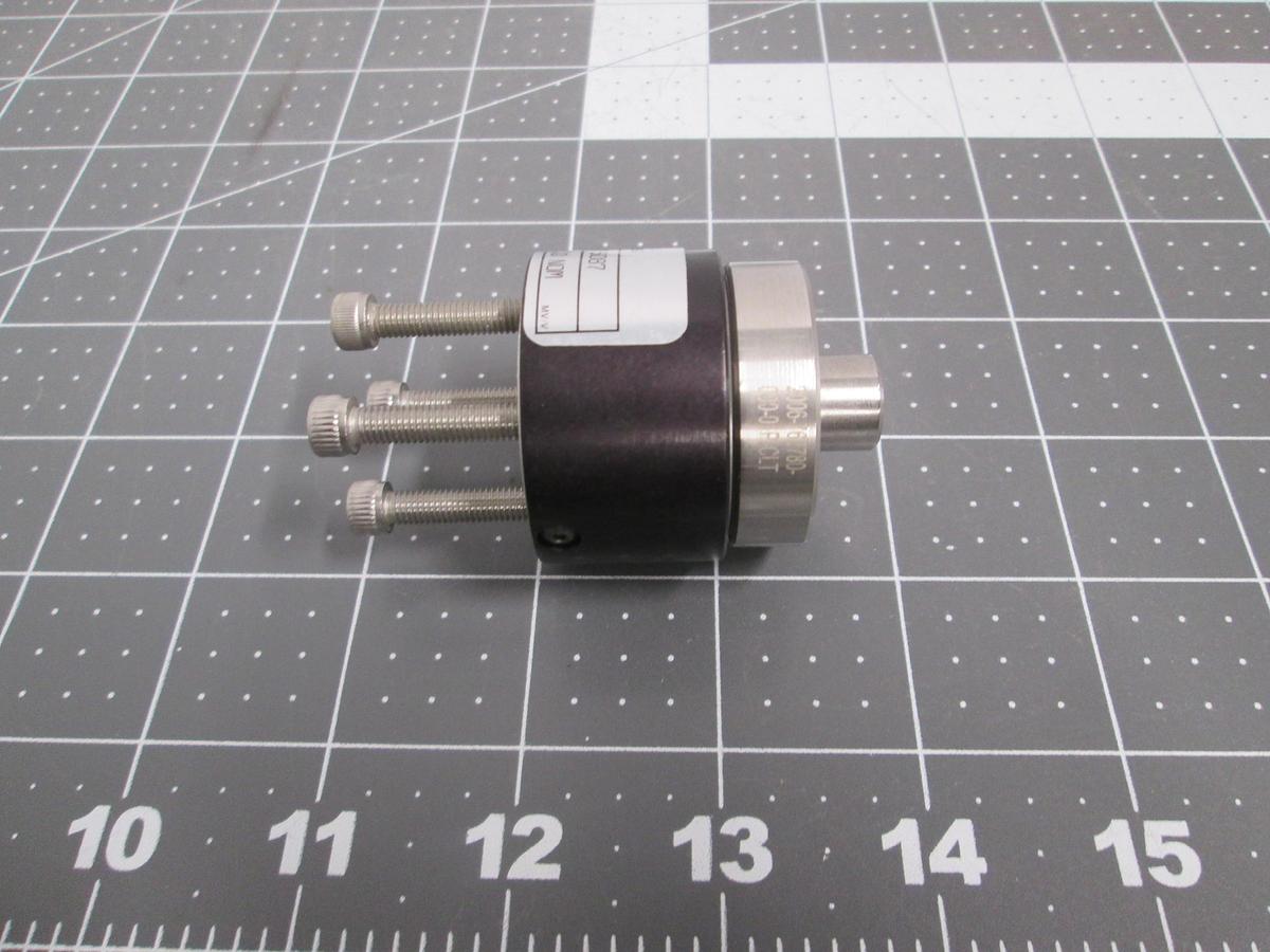 Used Transducer Techniques TRT-25 Reaction Torque Sensor Load Cell 25 In-Lbs