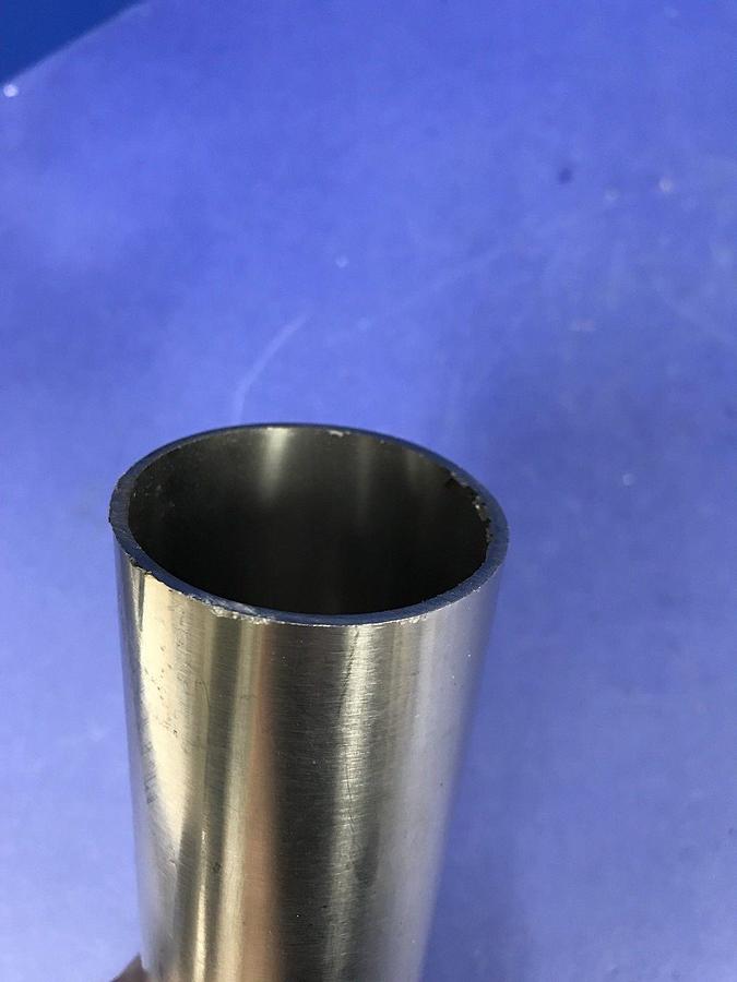 Used Stainless Steel Vacuum Tube / Pipe , 90 Elbow , NW50 x TW, Used