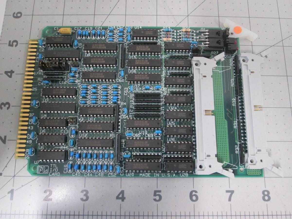 Watkins Johnson, Pro-Log, 980758-001, TTL I/O Card, PCB Assy, New