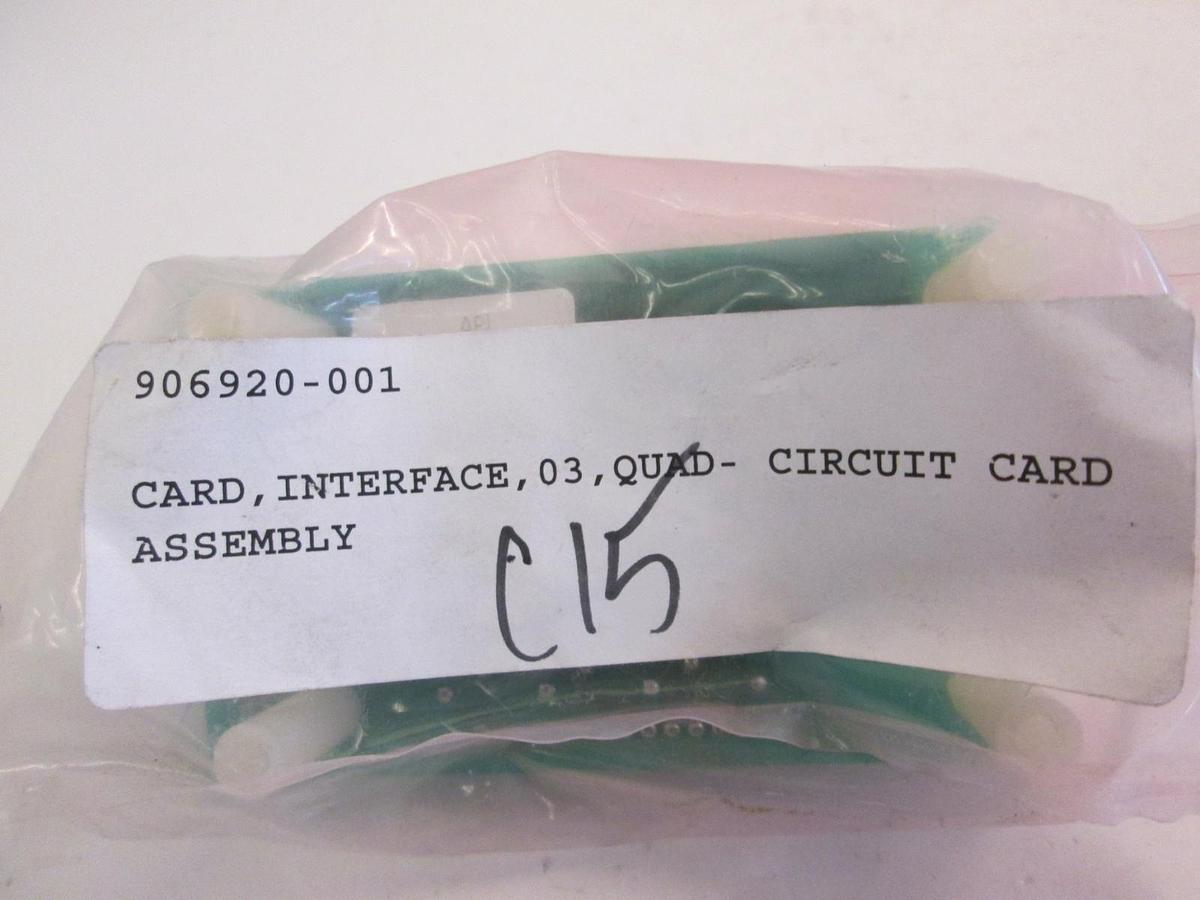 Used WJ 999 906920-001, Quad- Circuit Card Assy, New