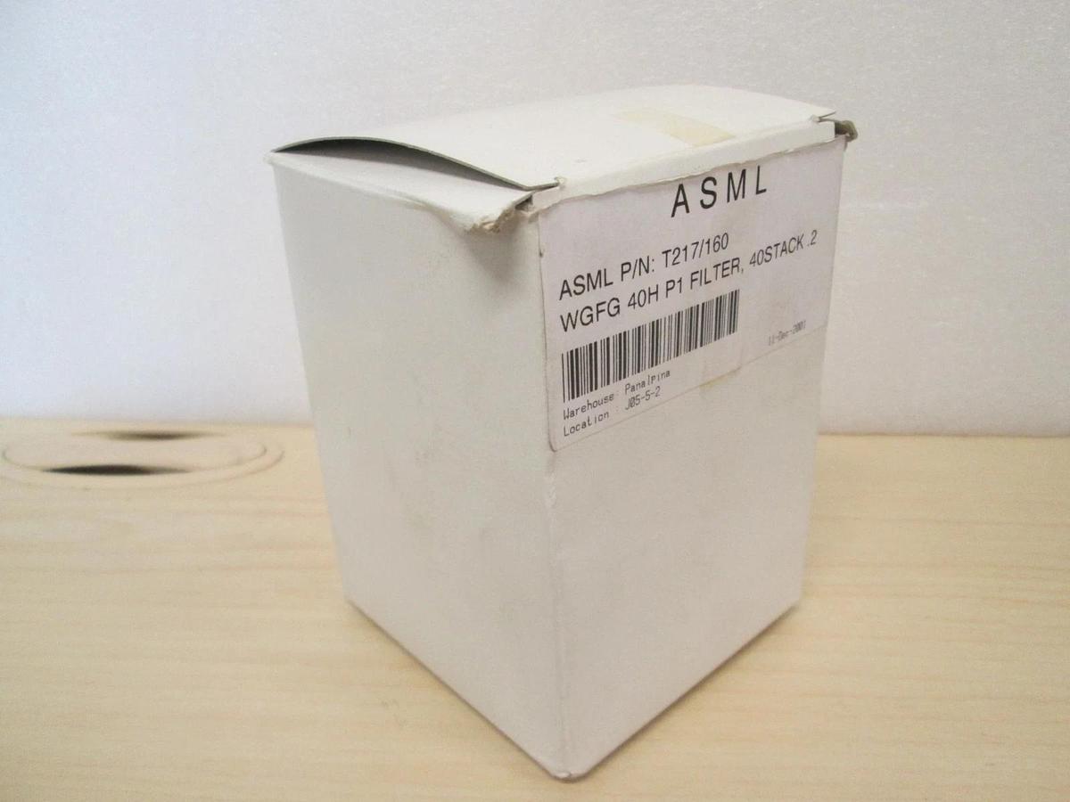 ASML, WGFG 40H P1 Filter, 40 Stack .2, New