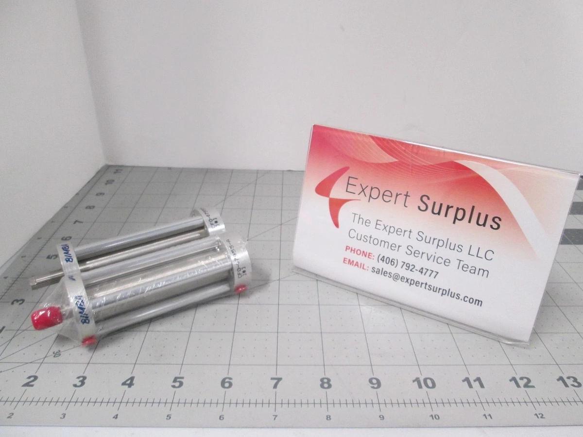 Bimba, CFO-07955-A, Pneumatic Air Cylinder, New, Lot of 2