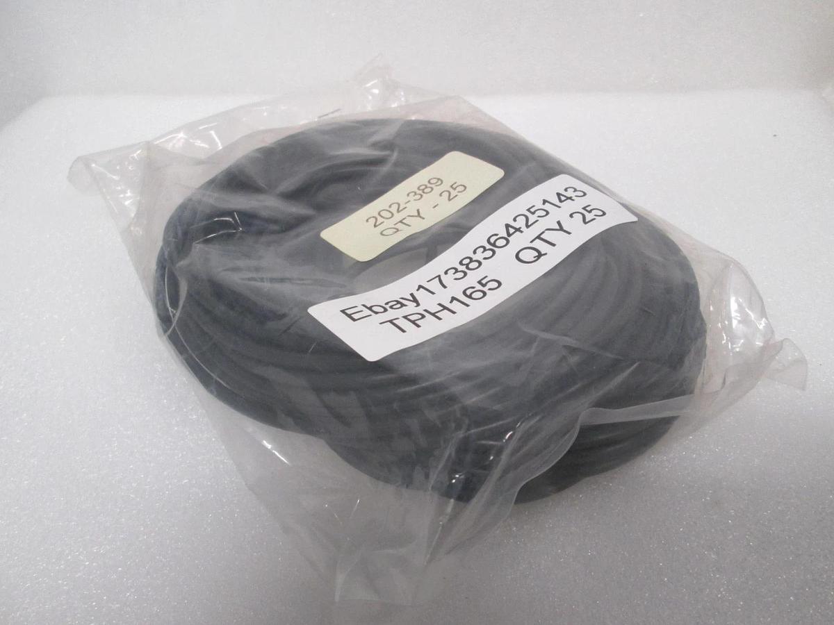 O-Ring, Silicon, 202-389, New, Lot of 25