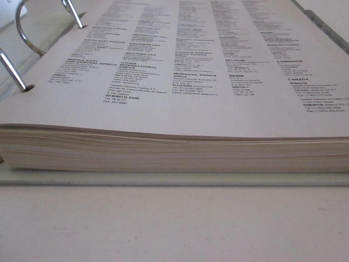 Used HP 16500A Logic Analysis System Service Manual, Used