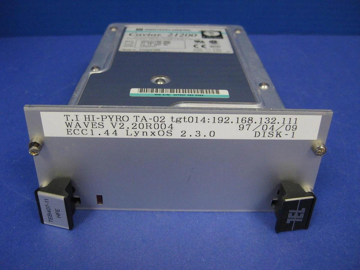 Used TEL Tokyo Electron TEB407-11 HFE Disk 2 Drive Module for Waves Controller, Used