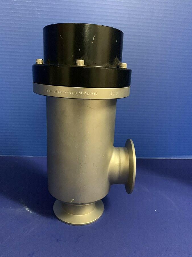 Used MKS HPS Single-Stage 2" Vacuum Valve, Right Angle, NW50, Used