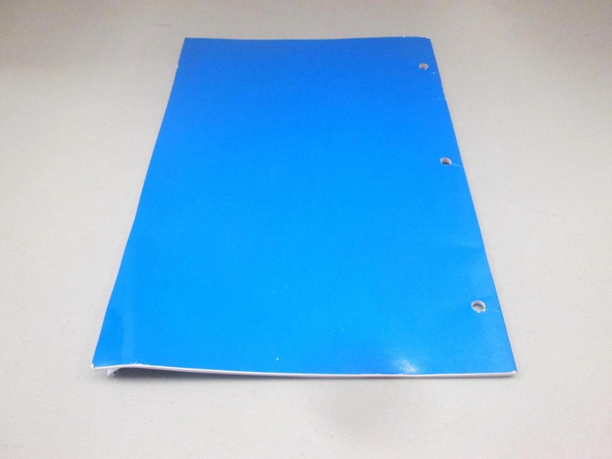 Used Varian, 87-900-003-001, Diode and Triode VacIon Pump Instruction Manual, Used