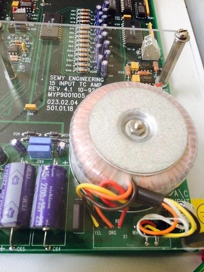 SEMY ENGINEERING T/C AMPLIFIER 15 INPUT 501.01.18 MYP9001005