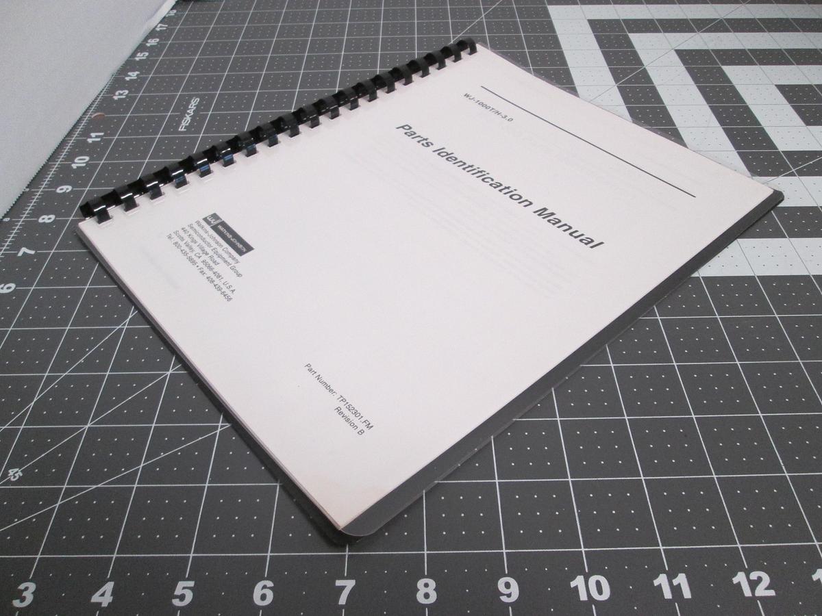 Used Watkins-Johnson, Semiconductor Parts Identification Manual, TP152301.FM 