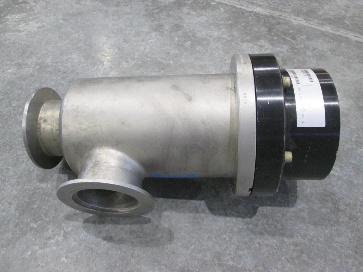 Used MKS, 100998376, Pneumatic Right Angle Valve, Used