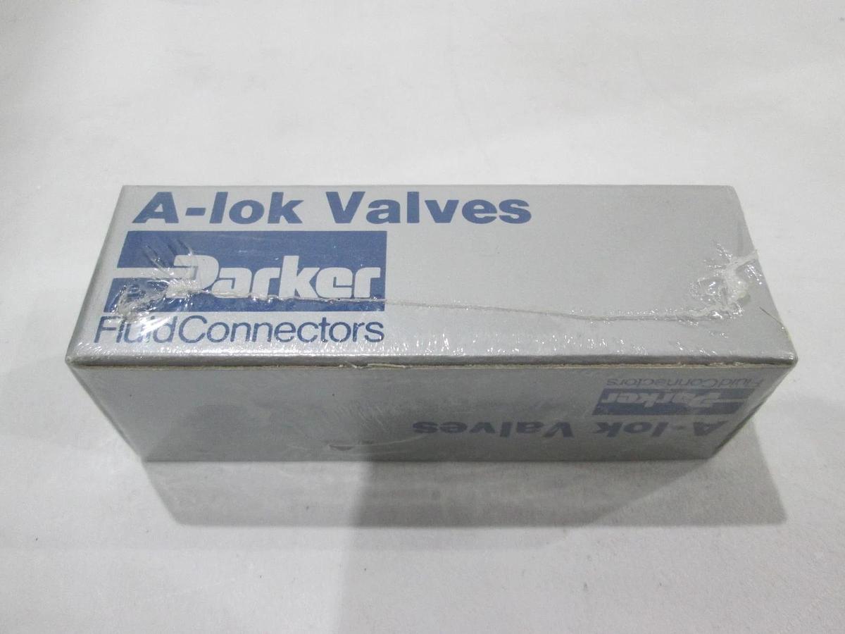 Used Parker, A-Lok Valve, 4A-C4L-10-SS, New