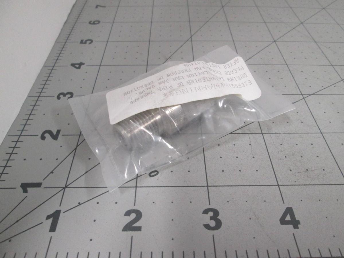 Used Circle Valve, 562T1-2MP-100, Inline Valve Series 500, 1/4" Thread