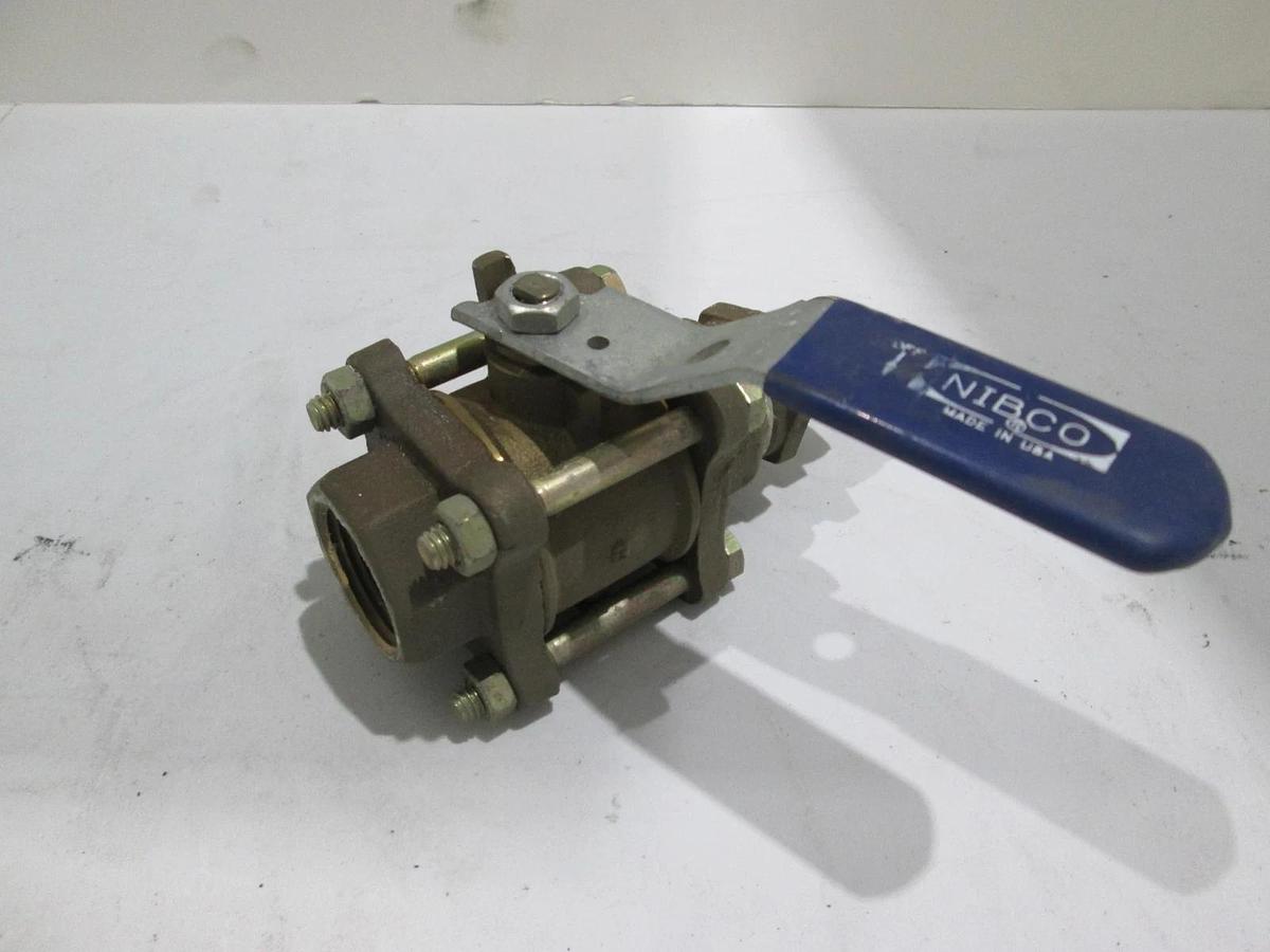 Used Nibco, 600 WOG, Bronze Ball Valve, Used