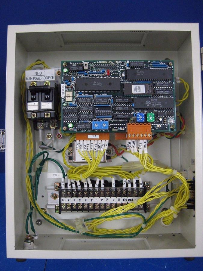 Used Daifuku IFP Robot Interface Box with OPC-2505A-4 PCB