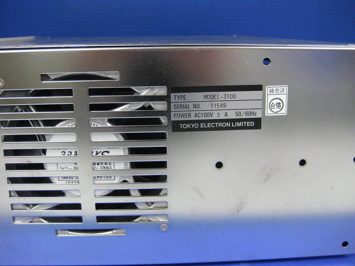 Used TEL Tokyo Electron 3100 CTL Control Unit with Display Panel, Used