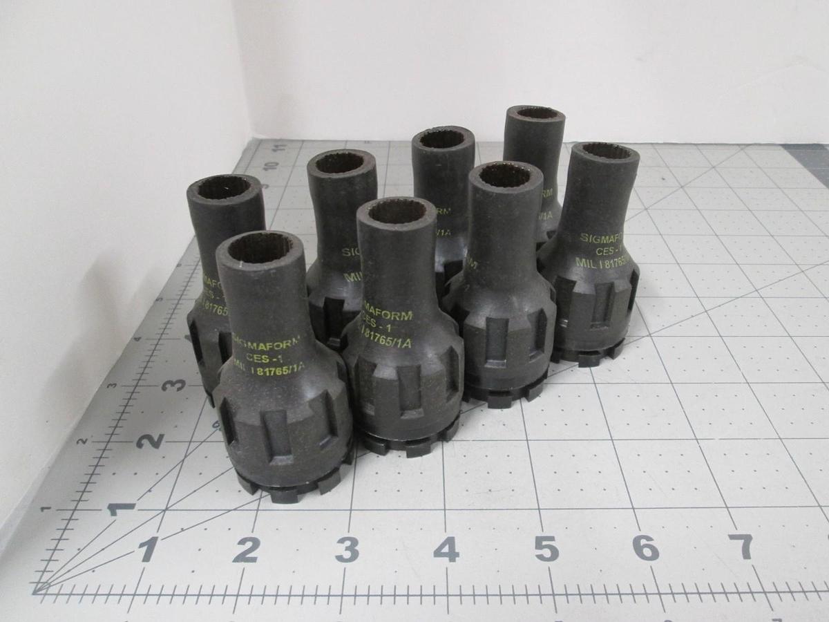 Used Sigma Form, CES-1, Heat Shrink Boot, Used, lot of 8