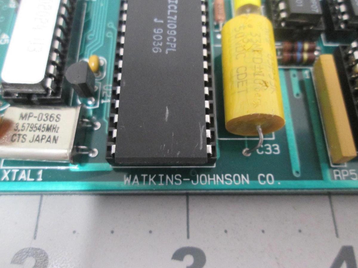 Watkins Johnson, 902024-001, Card Input, 951-APL, PCB Assy, New