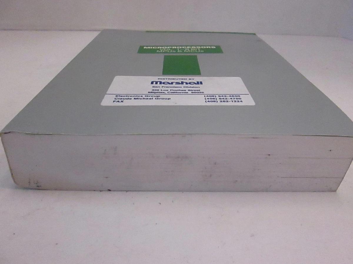 Used Toshiba Microprocessors Volume 1-8 Bit MPU's and MCU's, Used