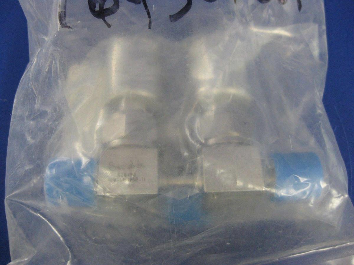 Used SWAGELOK NUPRO 6LV-M5195P-II 2-Stage Pneumatic Valve Assembly N/C, N/C, 3 Ports