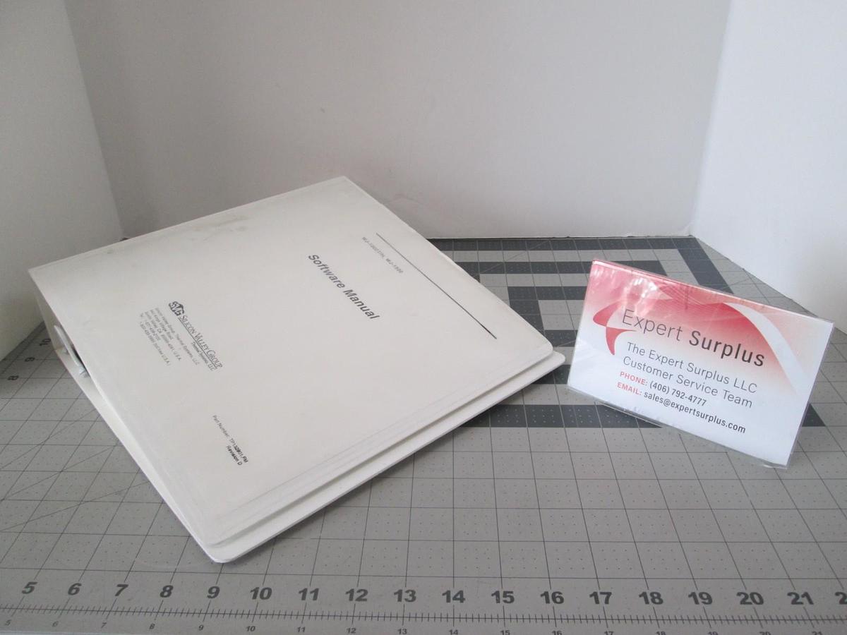 Used Watkins Johnson, Software Manual, WJ-1000T/H, WJ-1500, Used