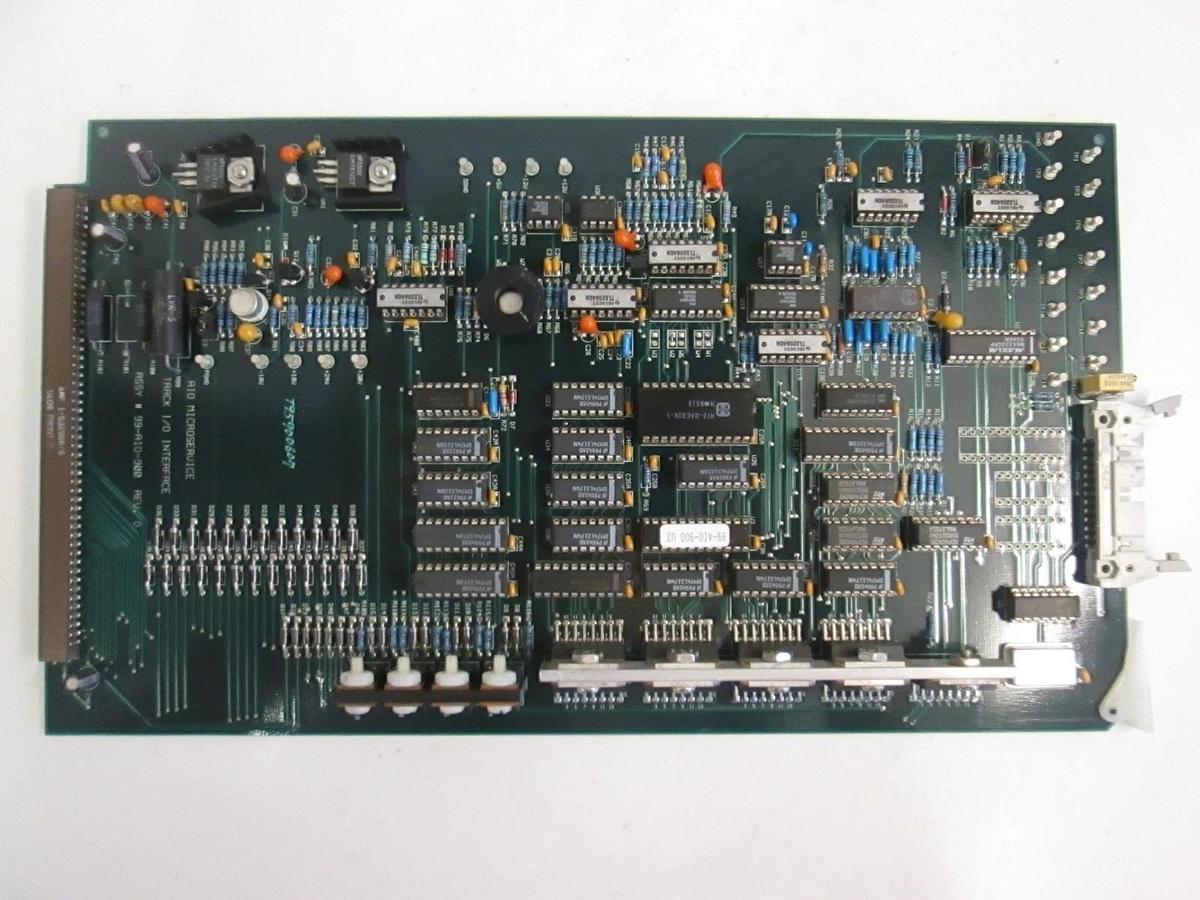 Used AIO Microservice Track I/O Interface Assy, 99-AIO-900