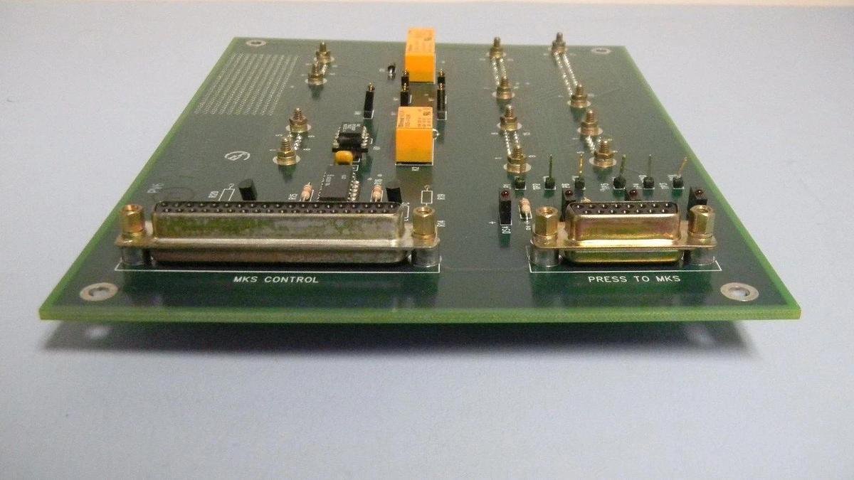 Used LAM Research 810-077616-001 Rev E2, Vacuum Interface, PCB, Working When Removed