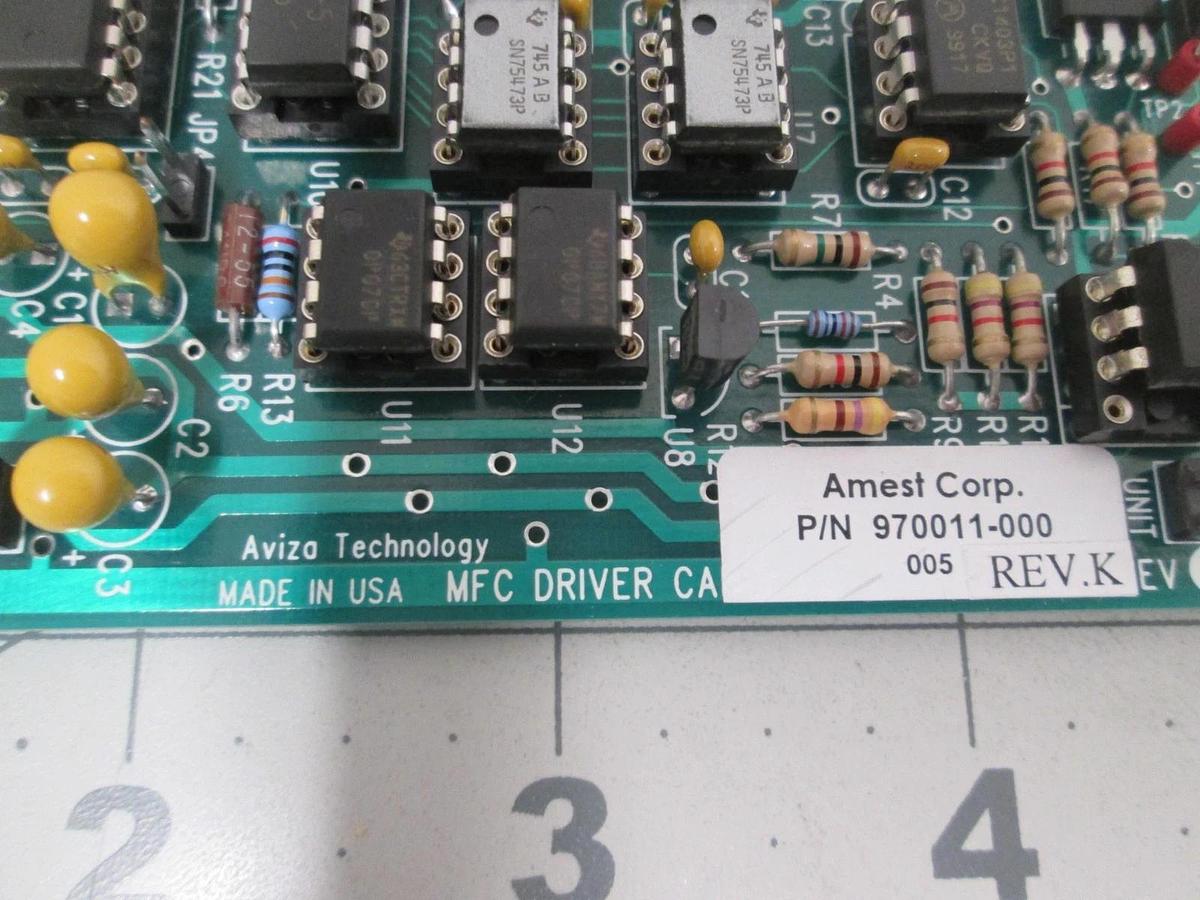 Watkins Johnson, Aviza, 970011-000, MFC Driver Board, New