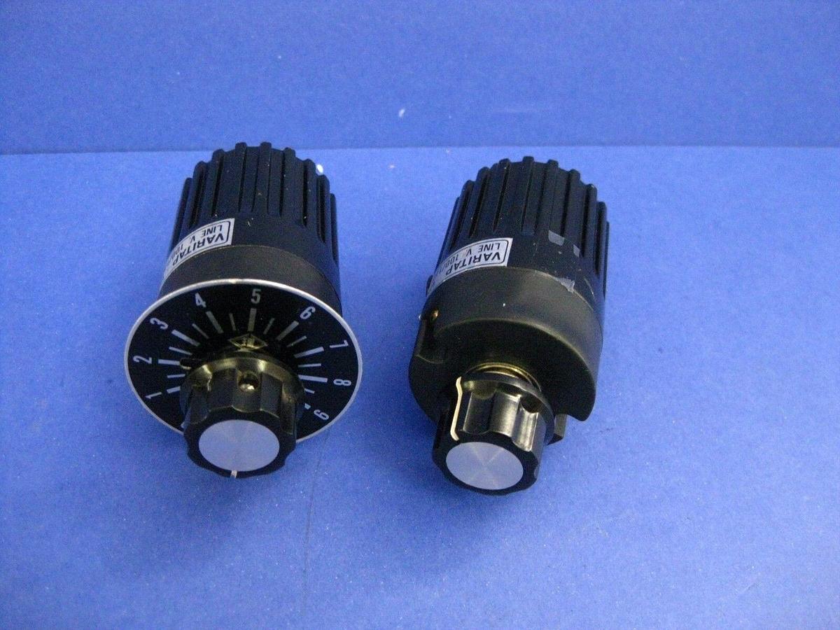 Used Tokyo Rikosha Varitap VP-03A Potentiometer Thyristor  - Lot of 2 Used
