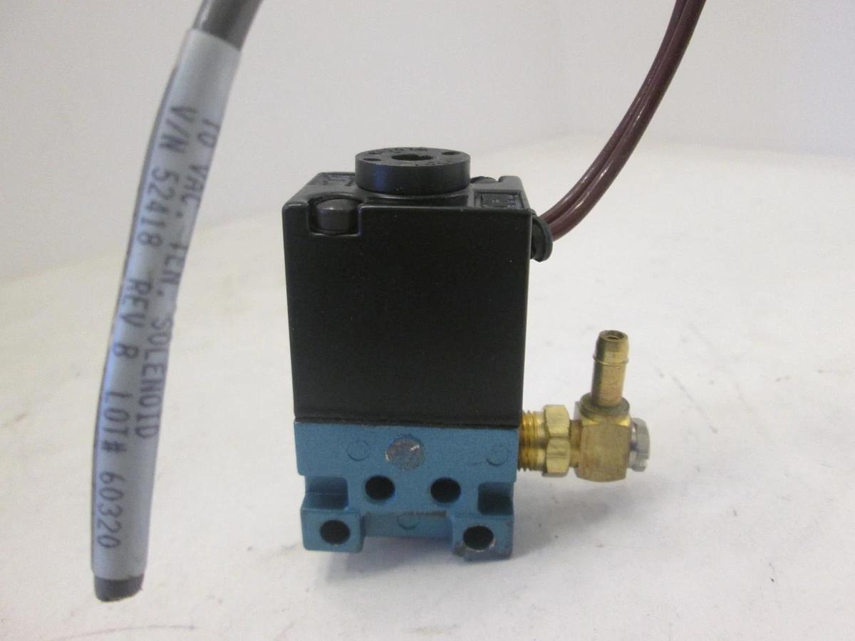 Used MAC, 111B-501BAAA, Solenoid Valve, 24 VDC, 6W, Used