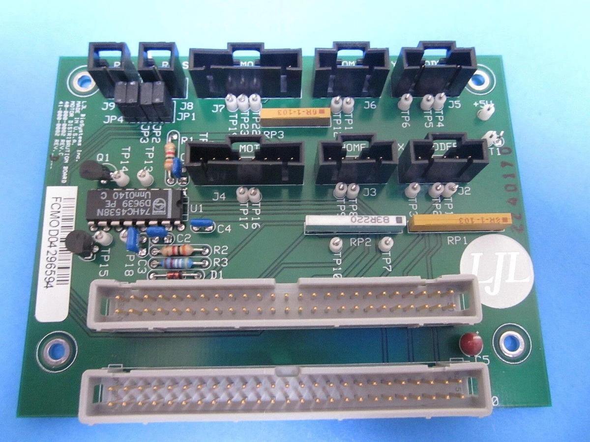 LJL BioSystems Motor Distribution Board 40-000-0082 Rev C, 41-000-0082 Rev D