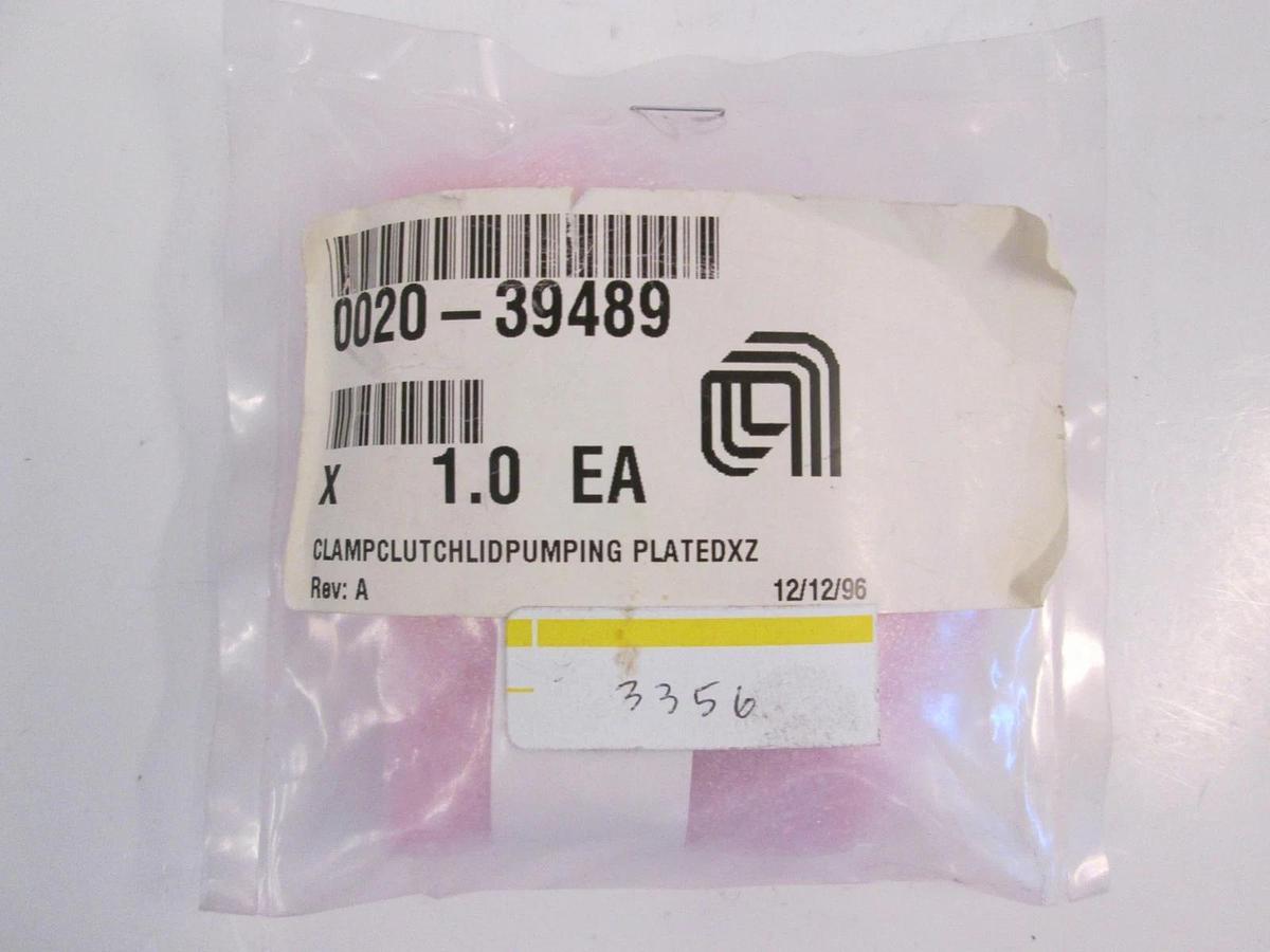 AMAT Clamp Clutch Lid Pumping Plate, 0020-39489, New