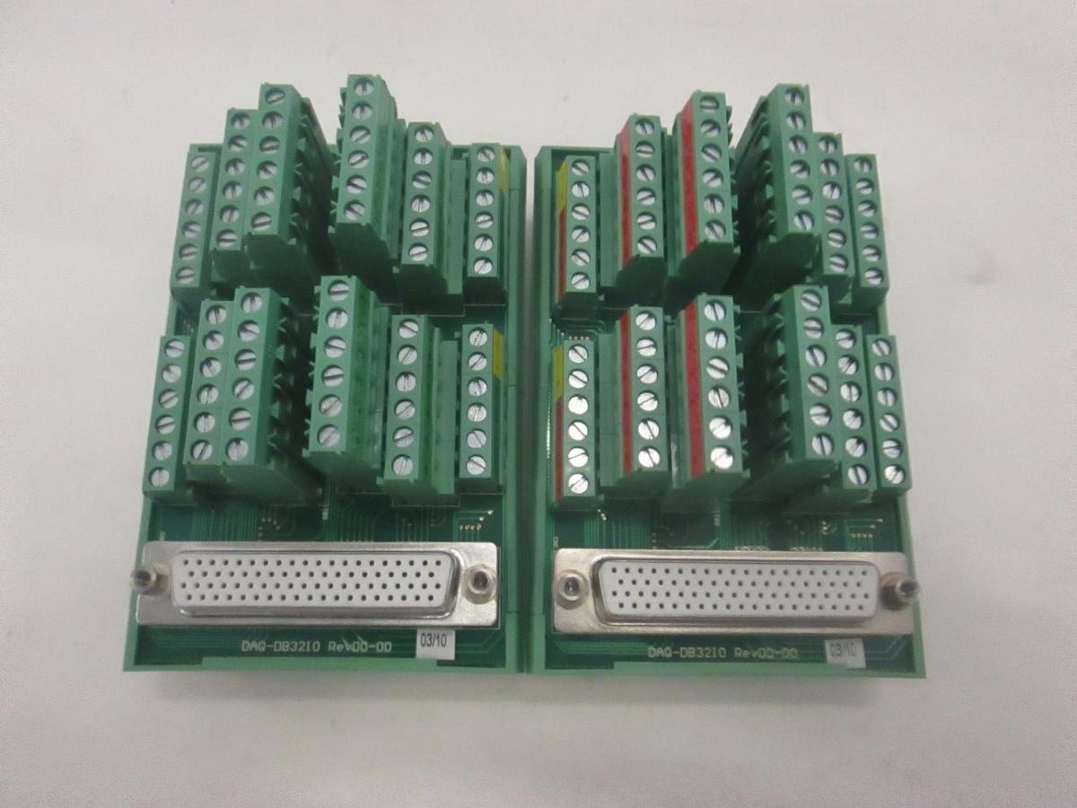 Used Phoenix Contact, Wiring Terminal Block, DAQ-DB3210, Used, Lot of 2