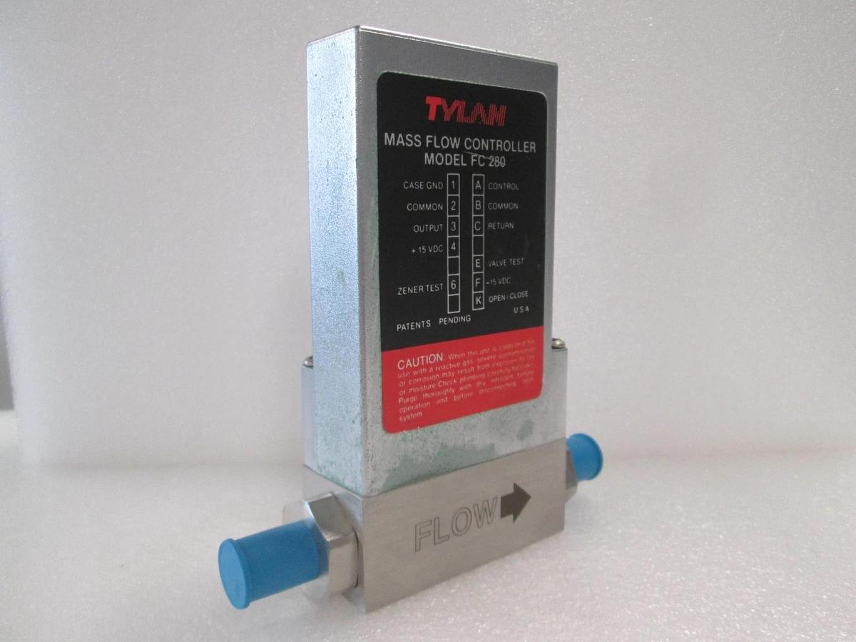 Used Tylan, FC-280 sakz, Range 100 sccm, Gas N2, forming gas Used
