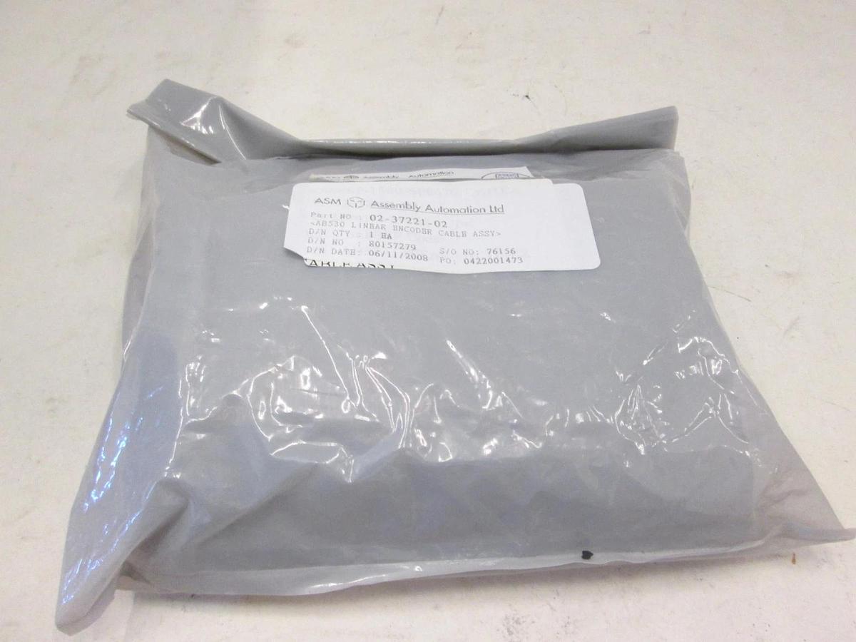 ASM, AB530 Linear Encoder Cable Assy, 02-37221-02, New