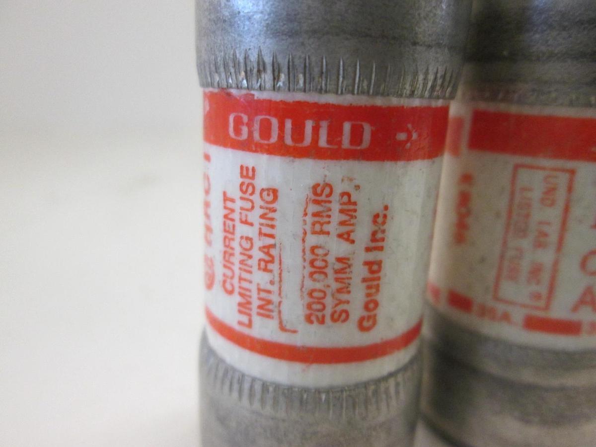 Used Gould, Amp-Trap Fuse Class J A4J35, 35A, 600VAC, Used, Lot of 2
