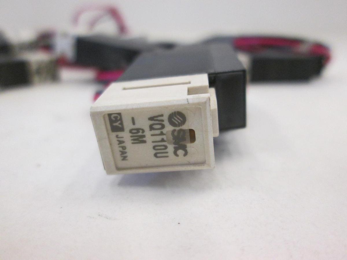 SMC, Solenoid Valve, VQ11OU-6M, Used, Lot of 10