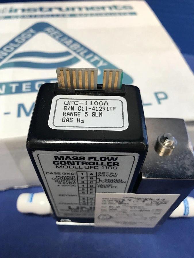 Used Unit UFC-1100A Mass Flow Controller H2, 5SLM, Reburbished