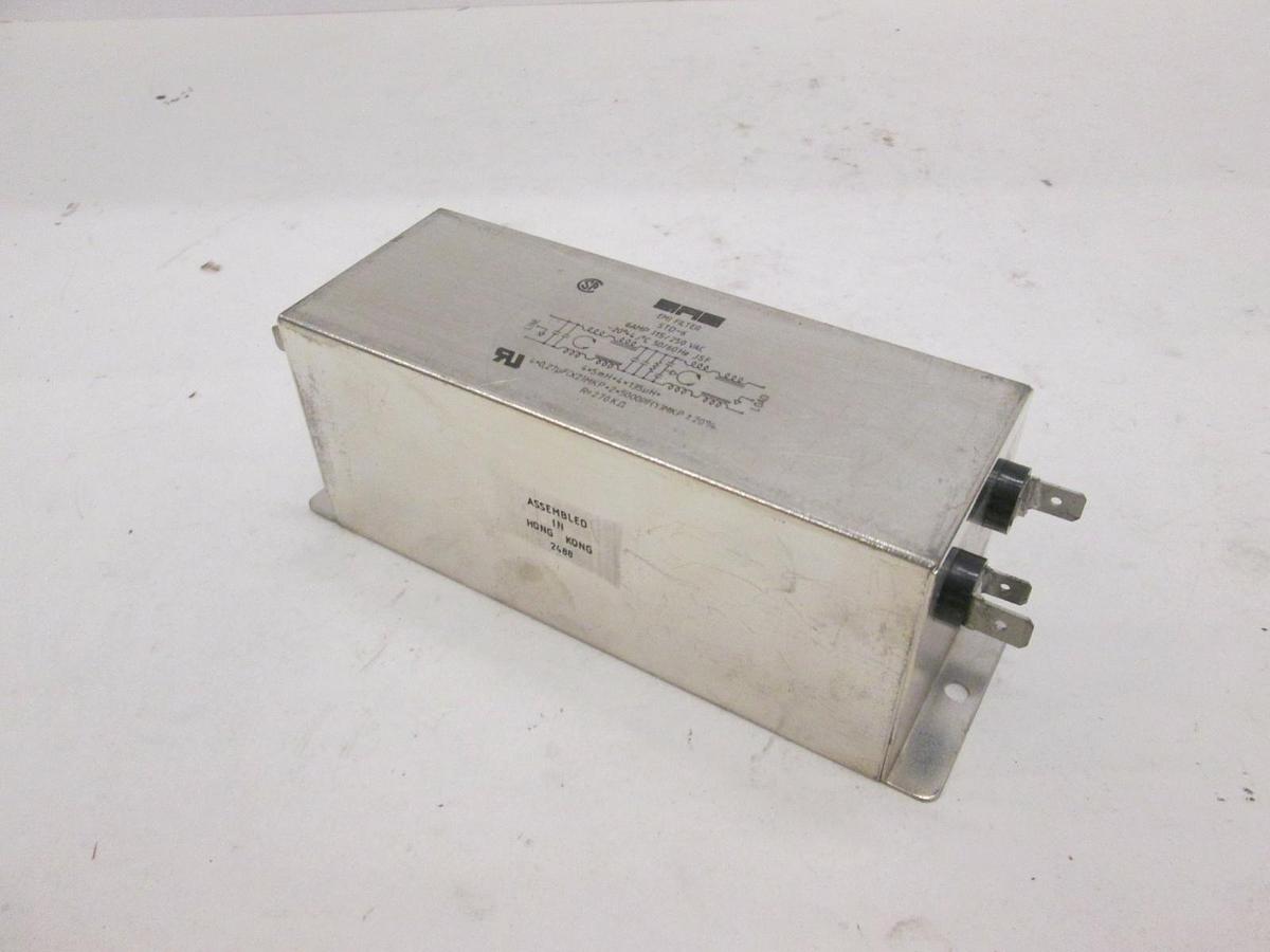 Used SAE, STD-6, EMI Filter, 6 Amp 115/250 VAC, Used