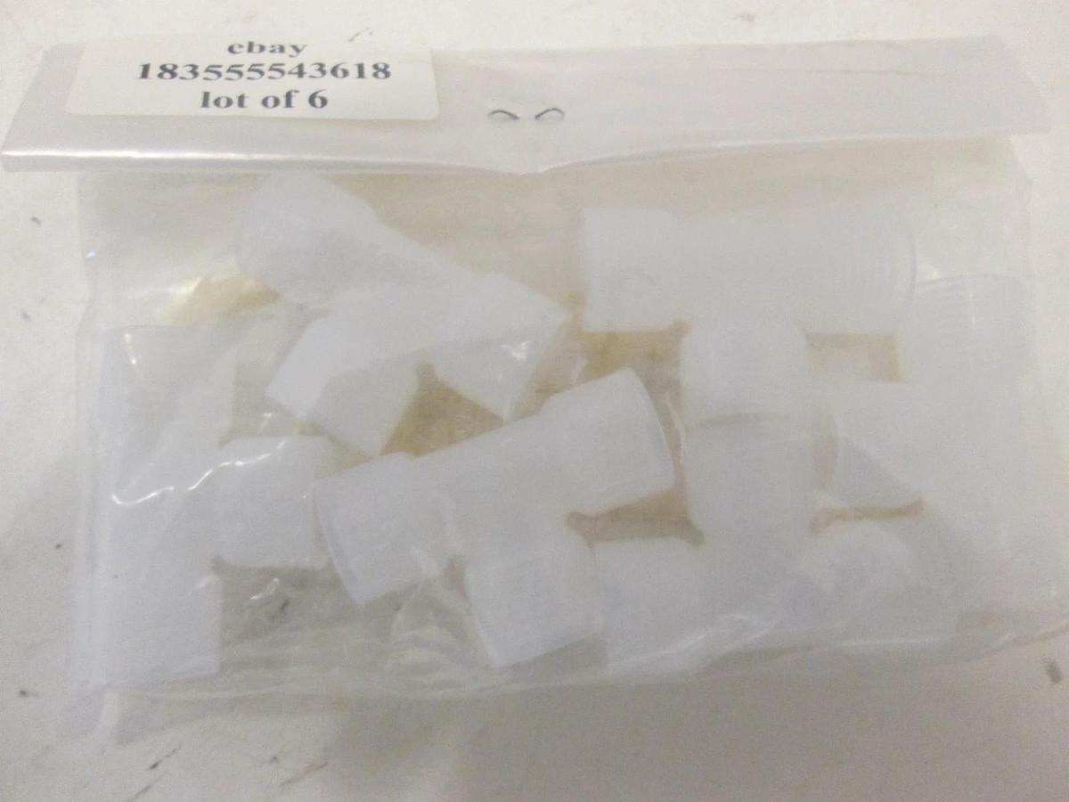 Generic, 206-999-0496, TEE,PIPE 1/4 NPT,TEF, New, Lot of 6