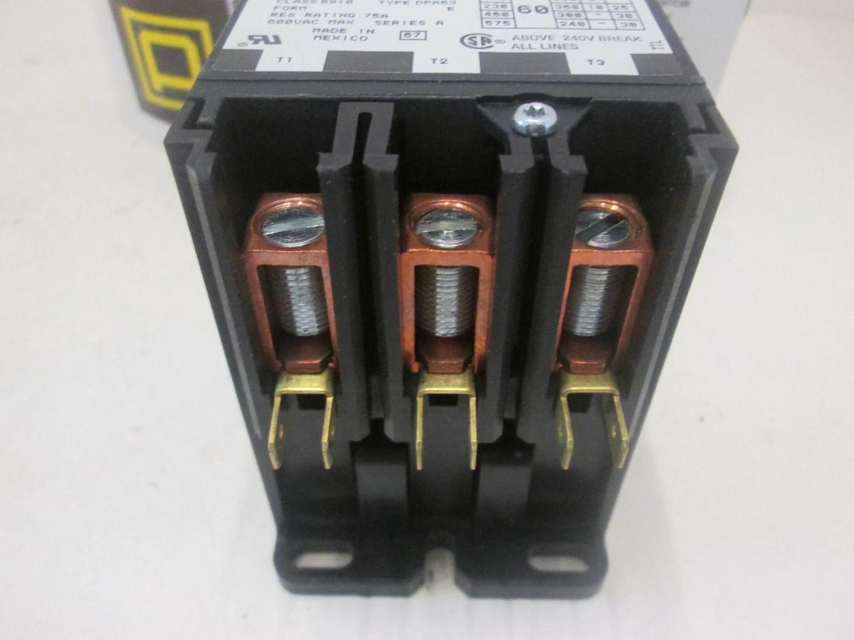 Square D, CL 9998 DA2 V14, RELAY,CONTACTOR,60AMPS, 30, New