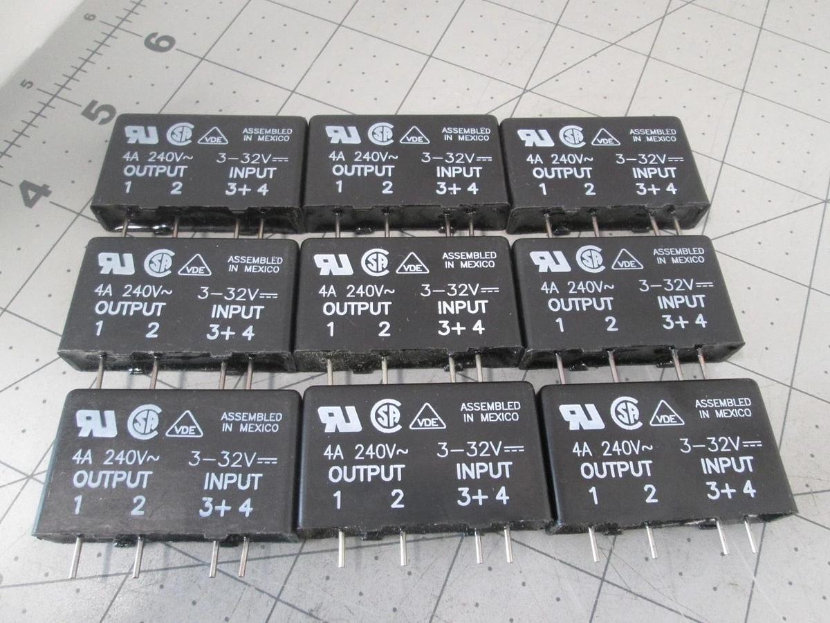 Crydom, AC Relay, MP240D4, New, Lot of 9