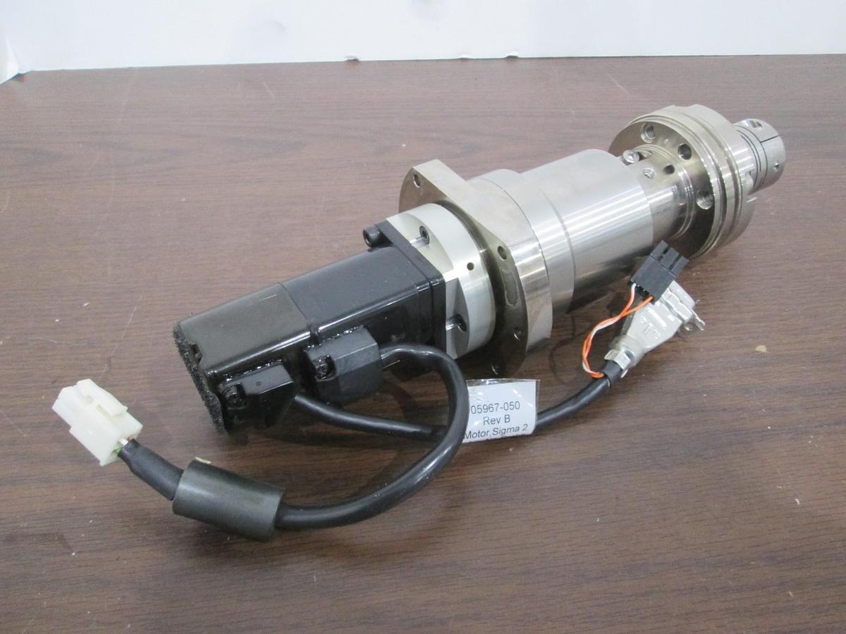 Used Yaskawa Electric, SGMAH-A5A1F41, AC Servo Motor Assy, Used