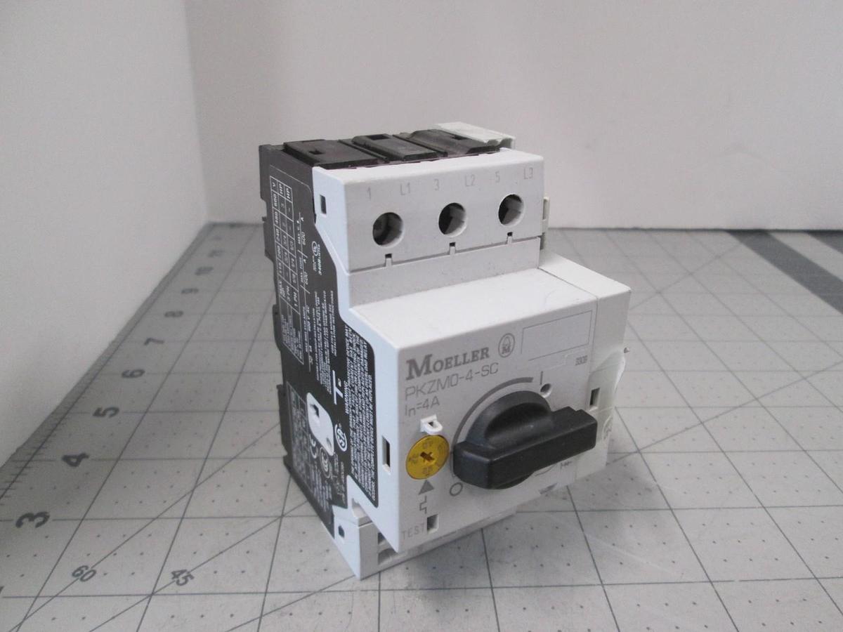 Used Moeller, PKZM0-4-SC, Motor Starter, New