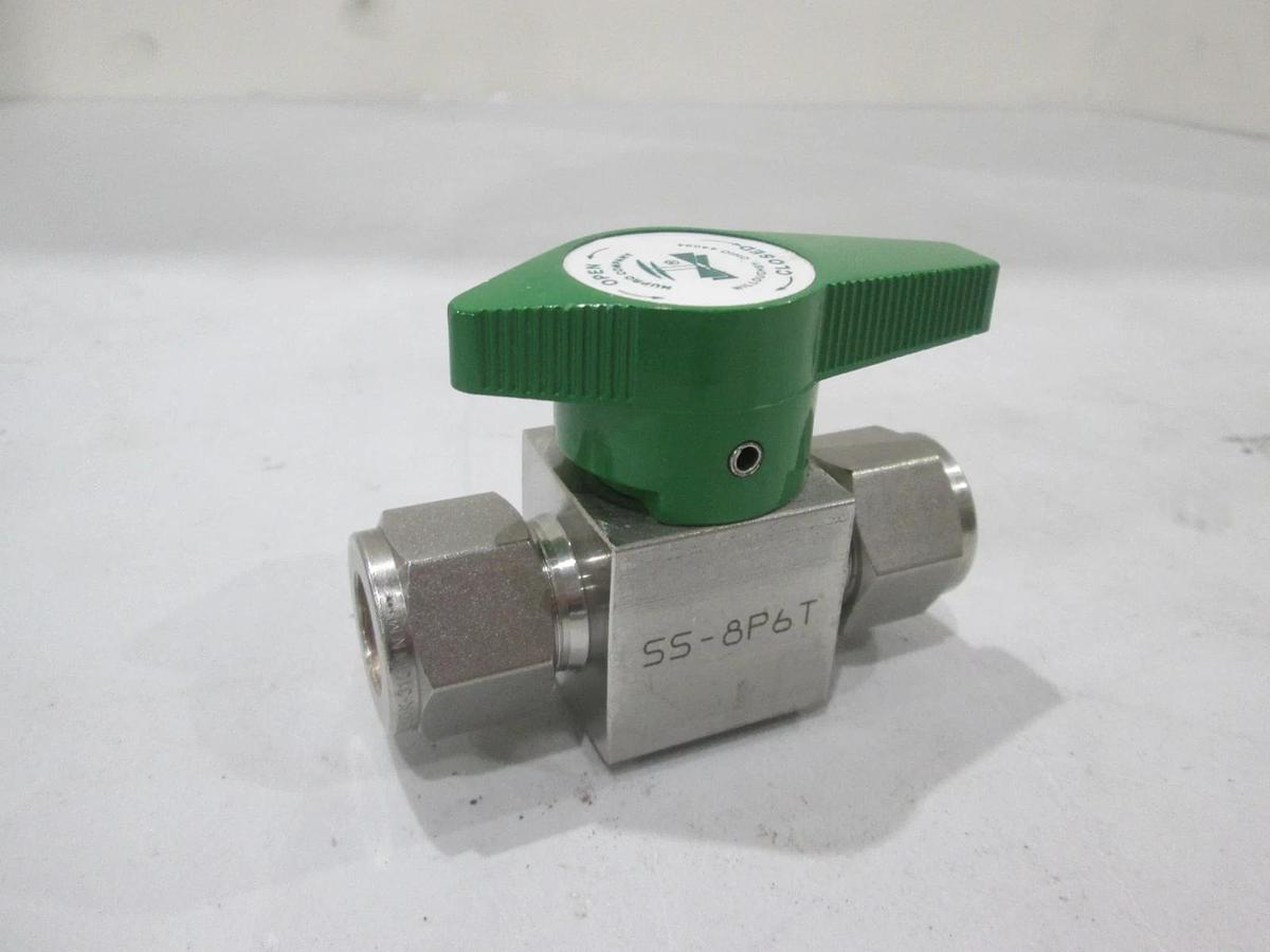 Used Nupro, SS-8P6T, SS Ball Valve, Used