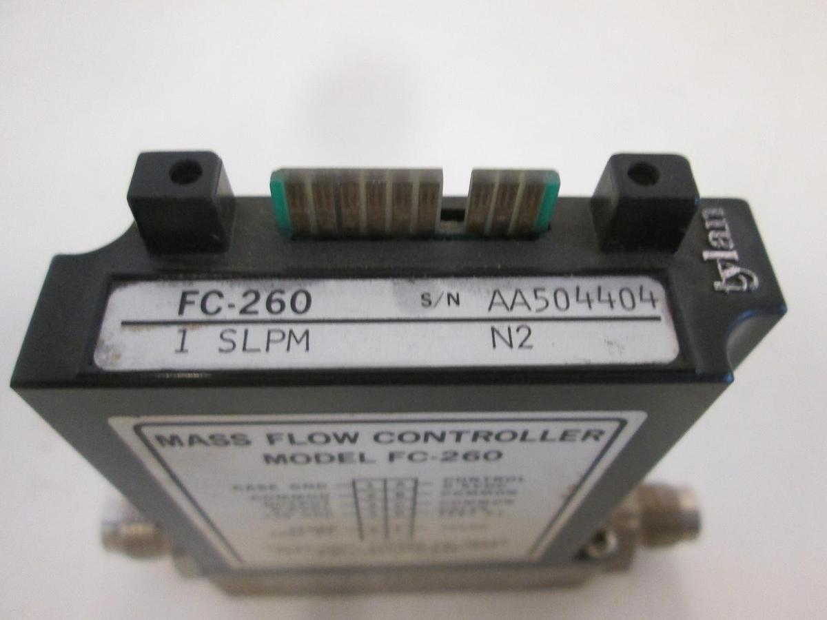 Used Tylan, FC-260, Mass Flow Controller, N2, 1 SLPM, Used