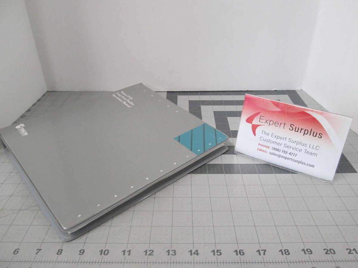 Used Tencore, P-20, Long Scan Profiler Operation Manual, Used
